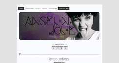 Desktop Screenshot of angelinajoliemagazines.com